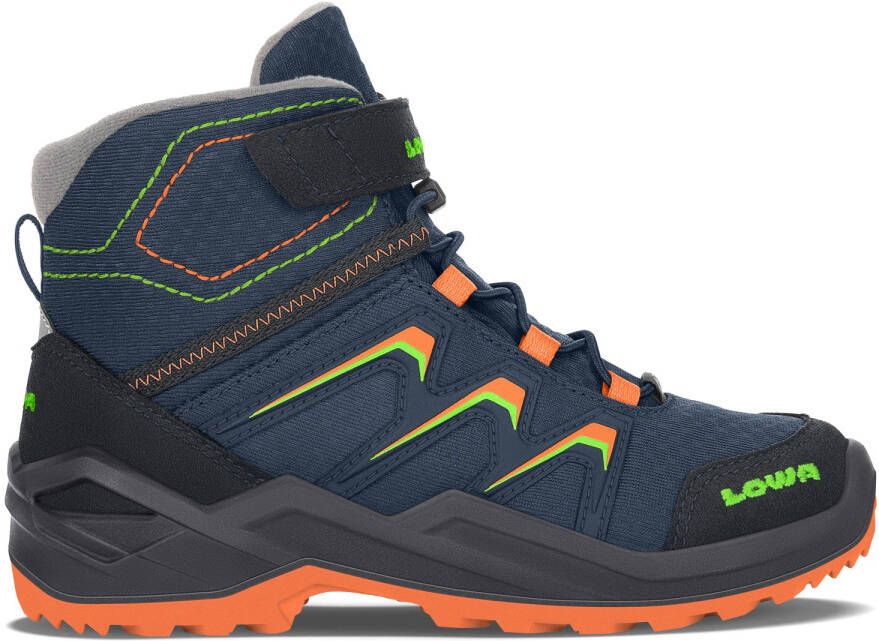 Lowa Kid's Maddox Warm GTX Mid Junior Winterschoenen maat 12K blauw