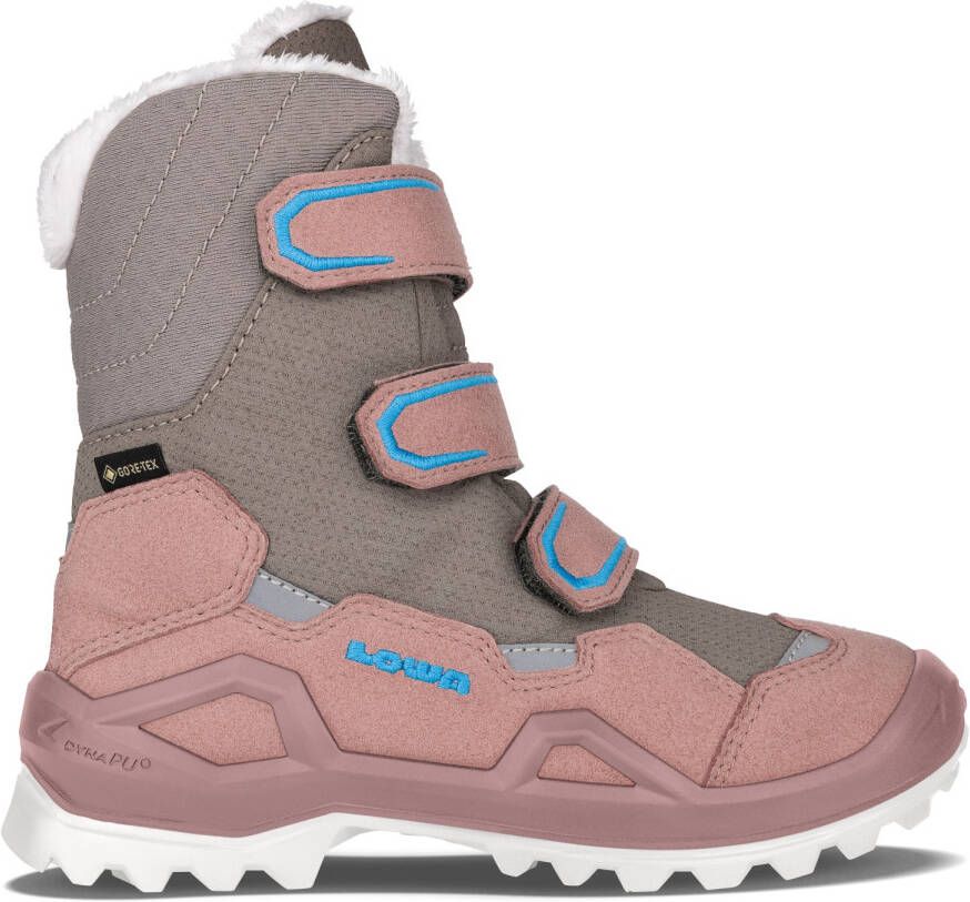 Lowa Kid's Milo Evo GTX Hi Junior Winterschoenen maat 10K roze bruin