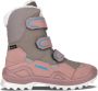 Lowa Kid's Milo Evo GTX Hi Junior Winterschoenen maat 12K roze bruin - Thumbnail 2