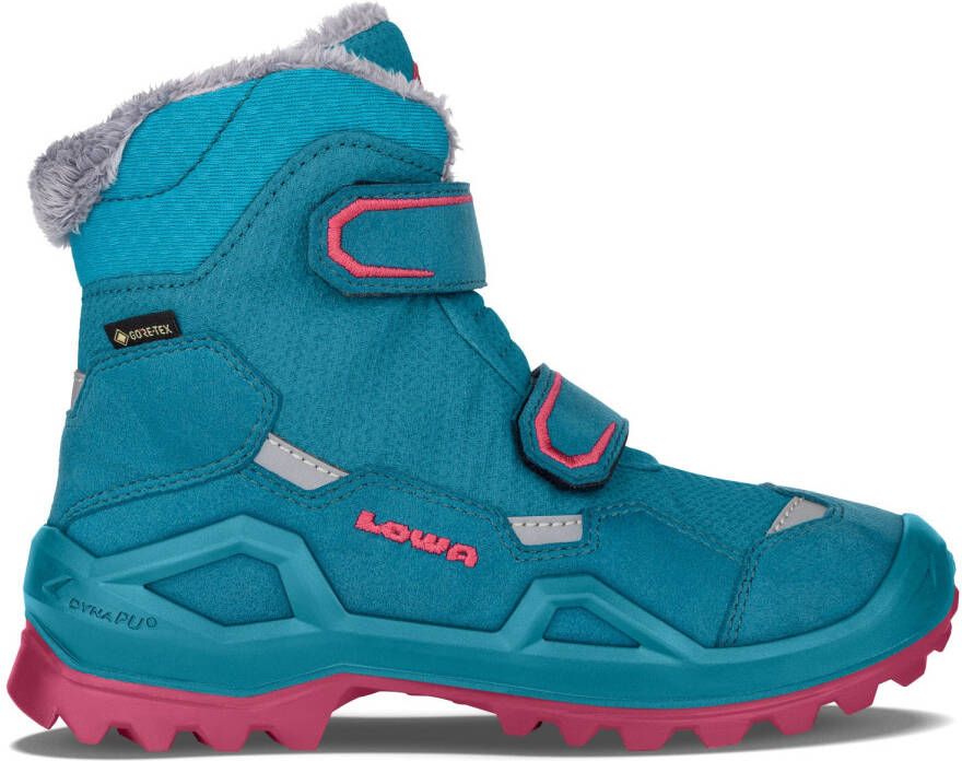 Lowa Kid's Milo Evo GTX Mid Junior Winterschoenen maat 10K turkoois