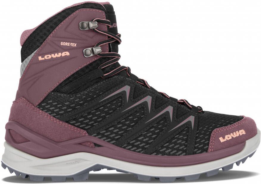 Lowa Women's Innox Pro GTX MID Wandelschoenen purper zwart