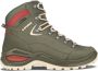 Lowa Renegade Evo GTX Wandelschoen Dames waterdichte mid wandelschoenen Greygreen Panna - Thumbnail 2