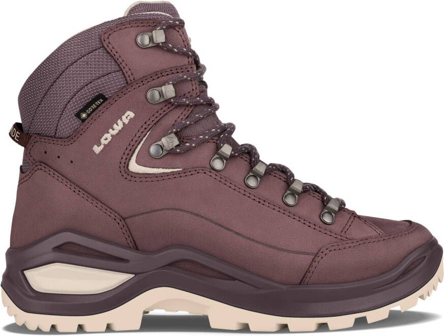 Lowa Women's Renegade Evo GTX Mid Wandelschoenen purper bruin