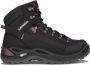 Lowa Renegade GTX Mid Wandelschoen Dames waterdichte mid wandelschoenen Black Prune - Thumbnail 2