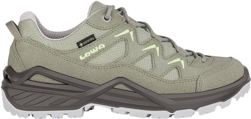 Lowa Women's Sirkos Evo GTX Lo Multisportschoenen grijs olijfgroen