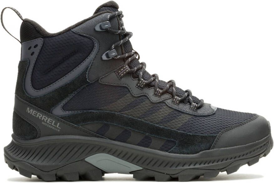 Merrell Speed Strike 2 Thermo Mid WP Winterschoenen zwart grijs