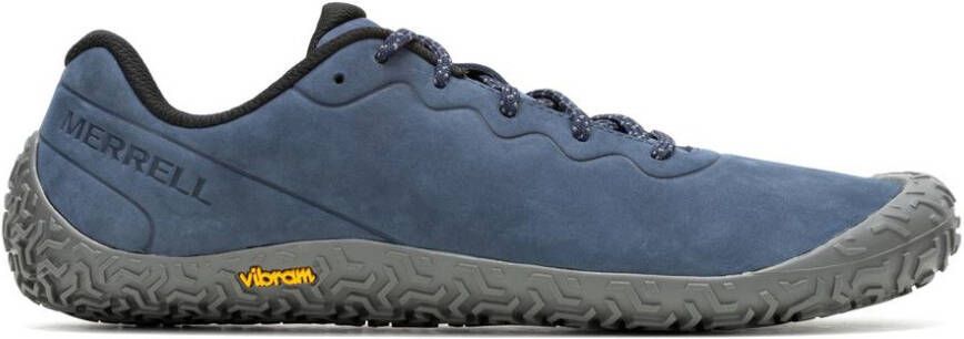 Merrell Vapor Glove 6 Leather Barefootschoenen blauw grijs