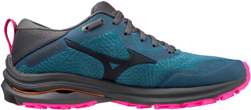 Mizuno Women's Wave Rider TT Trailrunningschoenen blauw