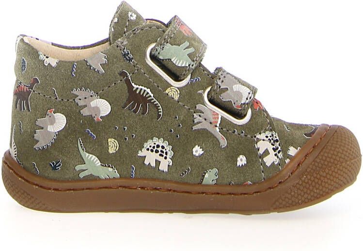 Naturino Kid's Cocoon VL Suede Vrijetijdsschoenen olijfgroen