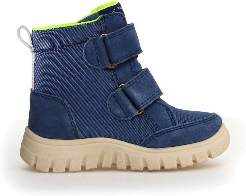 Naturino Kid's Geminae 3 VL WP Suede Fabric Winterschoenen blauw