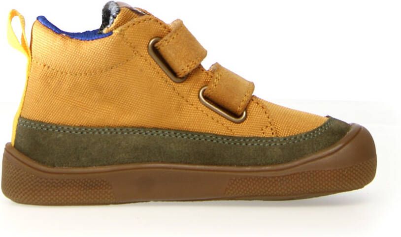 Naturino Kid's Nupty WP Suede Fabric Lined Barefootschoenen militare zucca