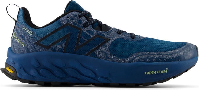 New Balance Fresh Foam X Hierro V8 GTX Trailrunningschoenen blauw