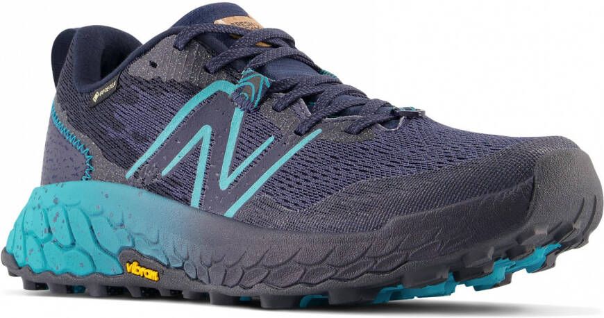 New Balance Women's Fresh Foam X Hierro V7 GTX Trailrunningschoenen blauw