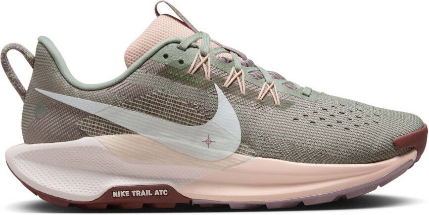 Nike Women's ReactX Pegasus Trail 5 Trailrunningschoenen grijs