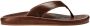 Bruin Tinten Ilikai Slippers Heren Cognac - Thumbnail 2