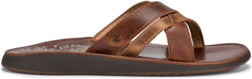 Olukai Women's Paniolo Slide Sandalen bruin