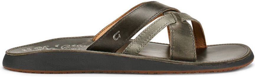 Olukai Women's Paniolo Slide Sandalen grijs