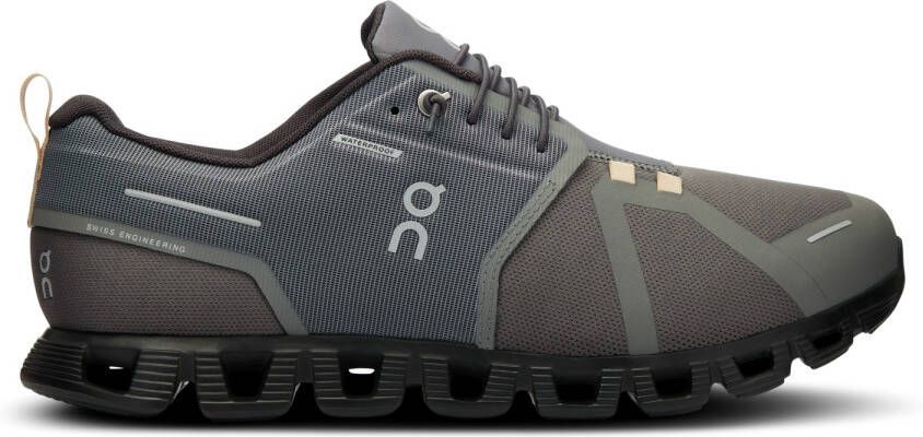 ON Running Cloud 5 Waterproof Grey- Heren Grey