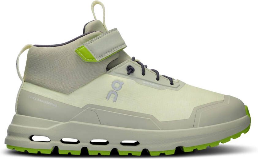 On Kid's Cloudhero Mid Waterproof Multisportschoenen olijfgroen