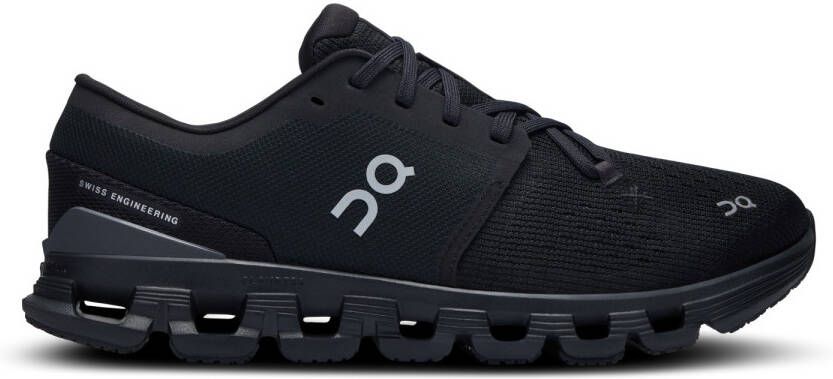 ON Running Cloud X 4 Dames Black- Dames Black