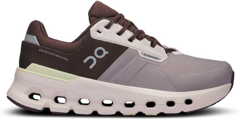 On Women's Cloudrunner 2 Waterproof Hardloopschoenen grijs