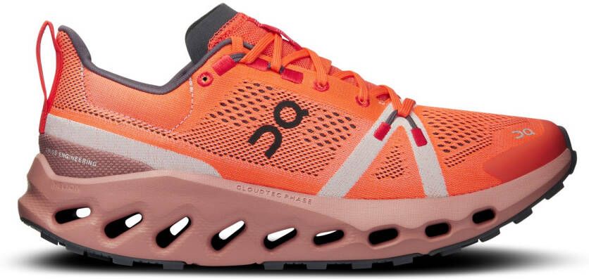 On Women's Cloudsurfer Trail Trailrunningschoenen oranje