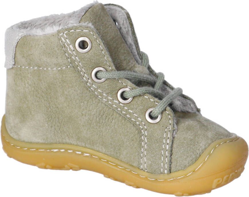 Pepino by Ricosta Kid's Georgie Winterschoenen olijfgroen beige