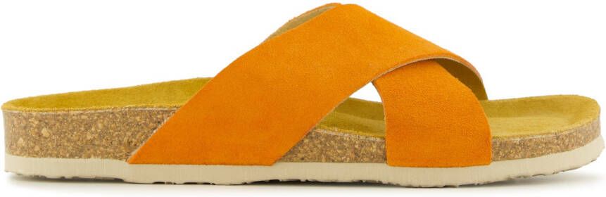 Plakton Women's Bibi Sandalen oranje beige