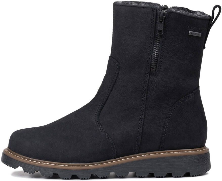 Pomar Women's Tassu GTX Grip-Sole Ankle Boot Wide Winterschoenen Wide zwart