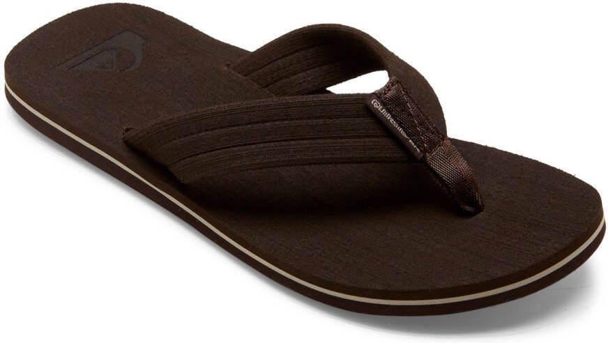 Quiksilver Molokai Layback Textured Sandalen zwart bruin