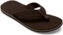 Quiksilver Molokai Layback Textured Sandalen zwart bruin - Thumbnail 1