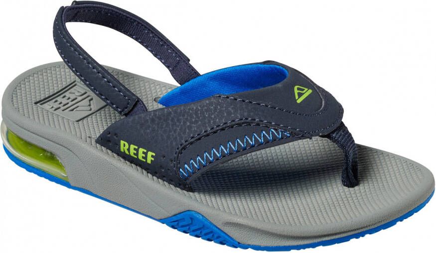 Reef Kid's Little Fanning Sandalen maat 11K 12K blauw