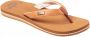 Reef Cushion Sands Teenslippers Zomer slippers Dames Camel - Thumbnail 2