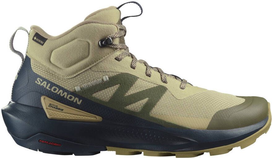 Salomon Elixir Activ Mid GTX Wandelschoenen olijfgroen