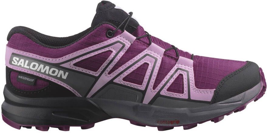 Salomon Kid's Speedcross CSWP Multisportschoenen grijs