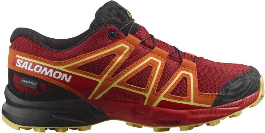 Salomon Kid's Speedcross CSWP Multisportschoenen rood