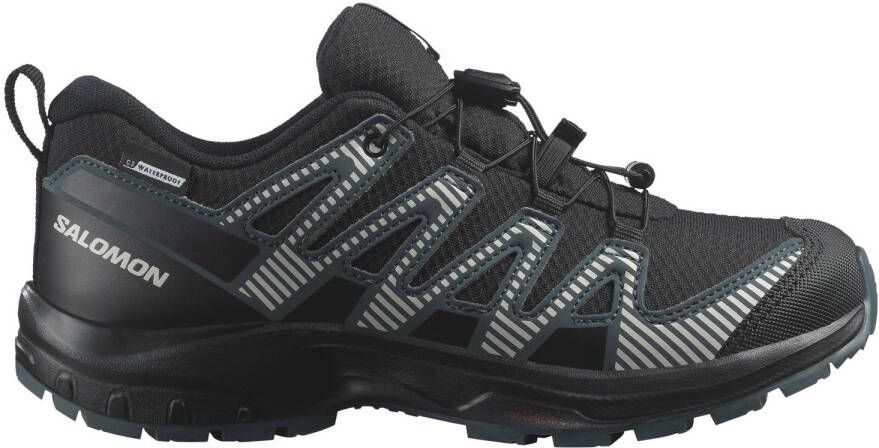 Salomon Kid's XA Pro V8 CSWP Trailrunningschoenen zwart grijs