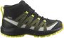 Salomon Kid's XA Pro V8 Mid CSWP Wandelschoenen olijfgroen zwart - Thumbnail 1