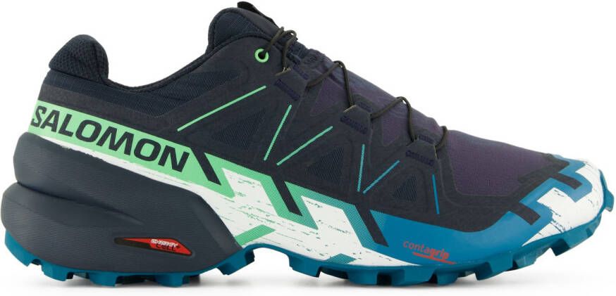 Salomon Speedcross 6 Trailrunningschoenen Regular blauw