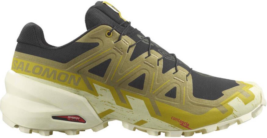 Salomon Speedcross 6 Trailrunningschoenen Regular olijfgroen