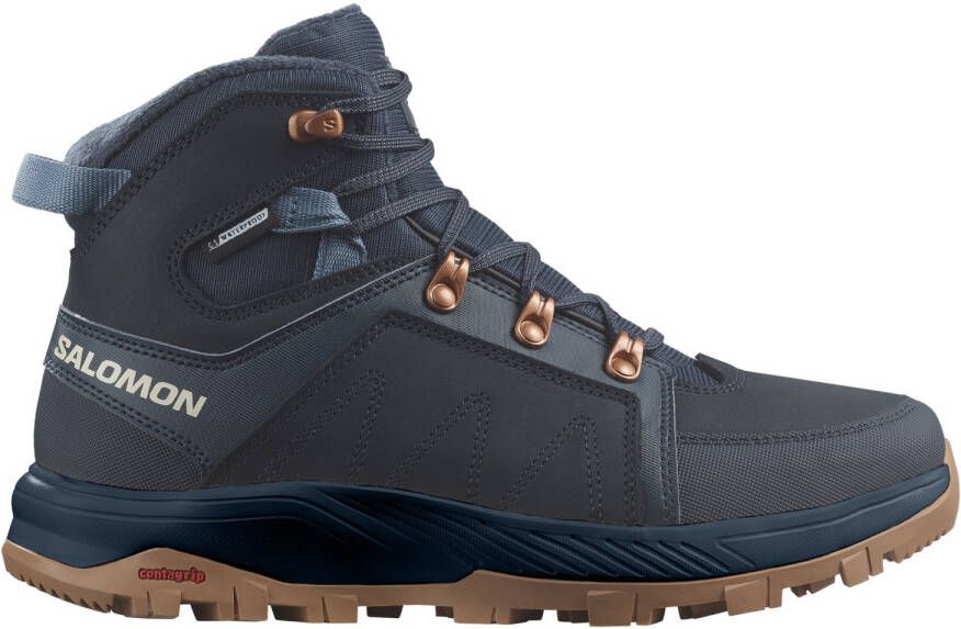 Salomon Women's Outchill Thinsulate Clima WP Winterschoenen blauw