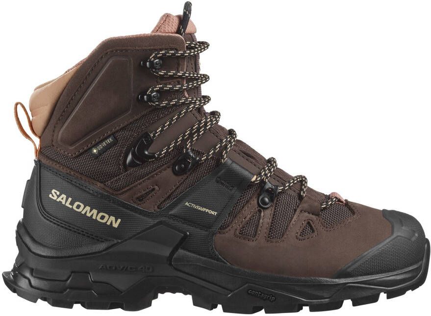 Salomon Women's Quest 4 GTX Wandelschoenen bruin zwart