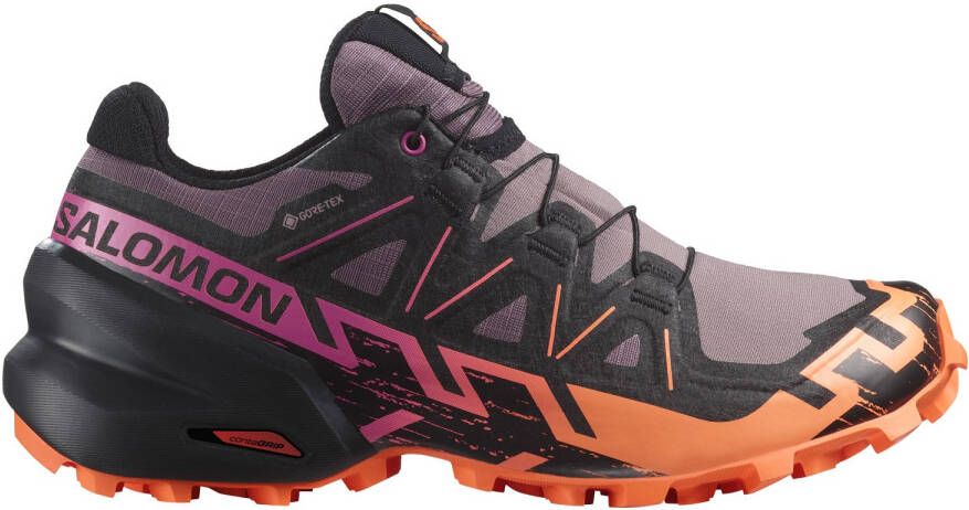 Salomon Women's Speedcross 6 Gore-Tex Trailrunningschoenen grijs