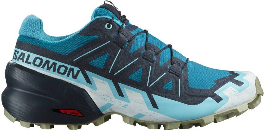 Salomon Women's Speedcross 6 Trailrunningschoenen Regular blauw