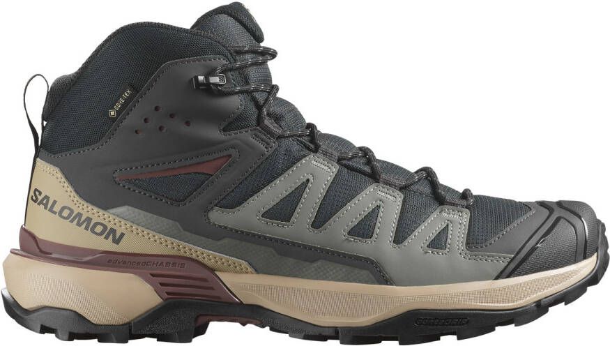 Salomon X Ultra 360 Mid GTX Wandelschoenen grijs