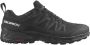 Salomon x ward leather gore-tex Wandelschoen low heren Black Black White - Thumbnail 2