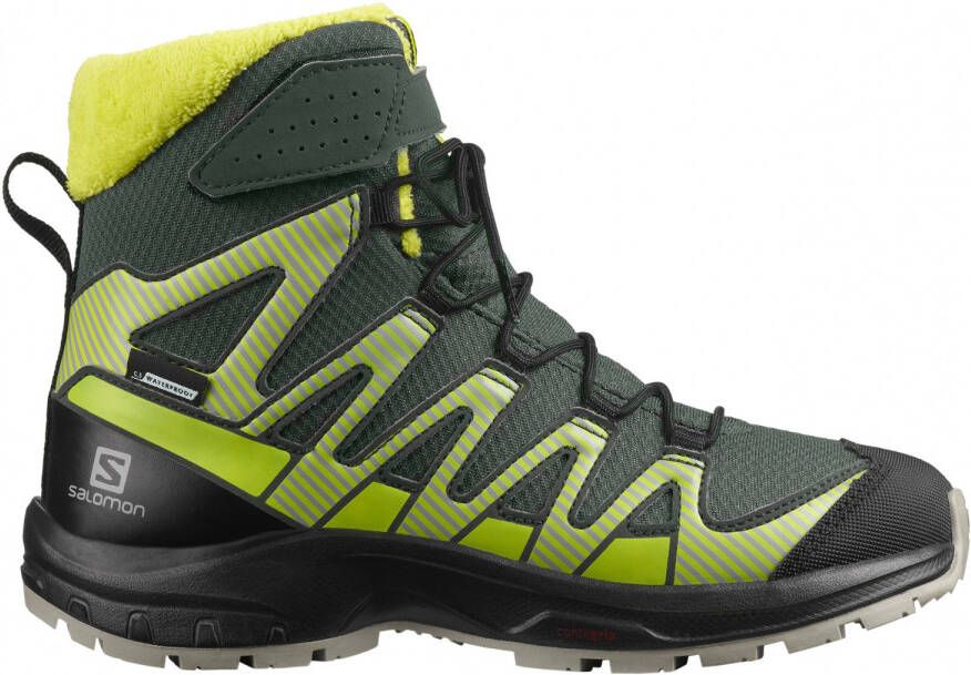 Salomon Xa Pro V8 Winter CSWP Junior Winterschoenen olijfgroen