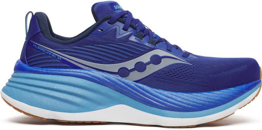 Saucony Hurricane 24 Hardloopschoenen blauw