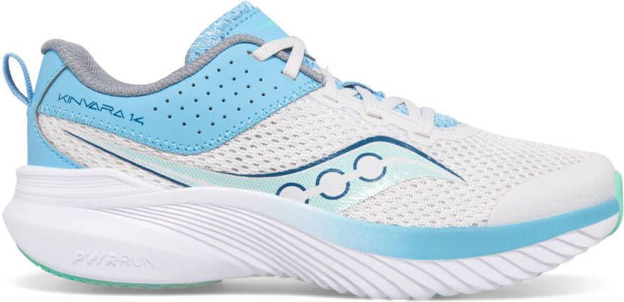 Saucony Kid's Kinvara 14 LTT Hardloopschoenen wit