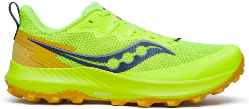 Saucony Peregrine 14 Trailrunningschoenen groen